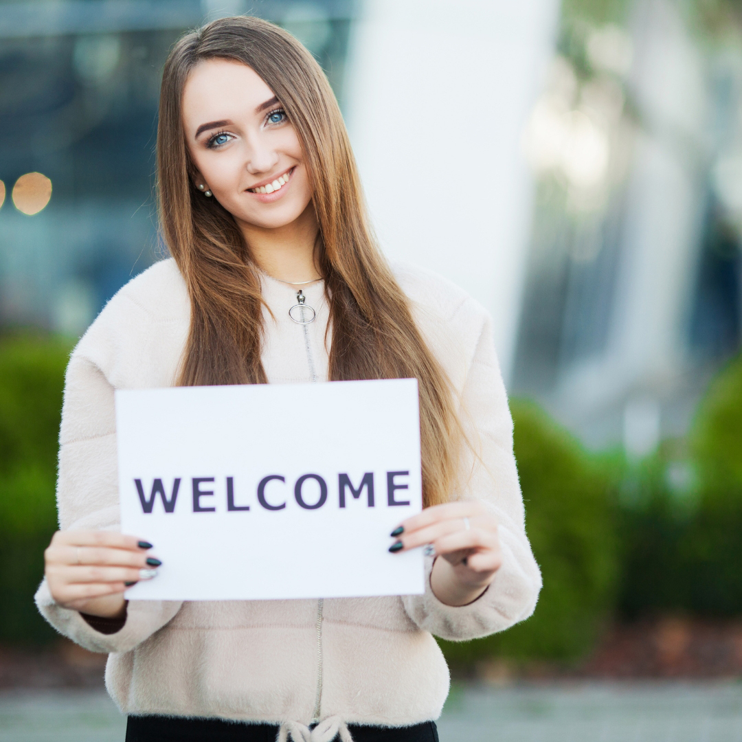 Réception à l'aéroport